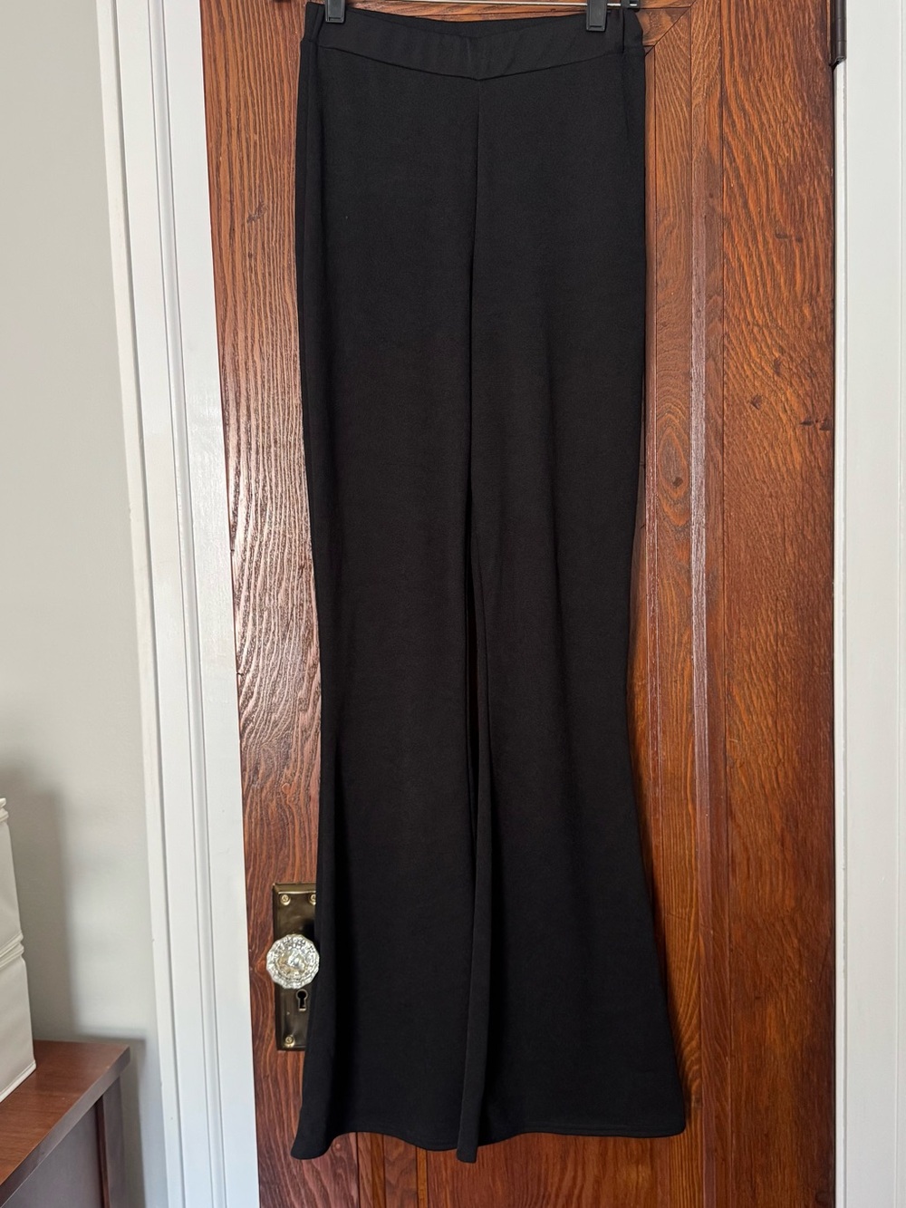 Nasty Gal Flare Pants Black size 4